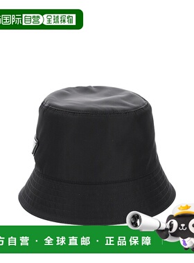 PRADA 男士帽子 2HC1372DMIF0002 SS2025 黑色 Black nylon hat