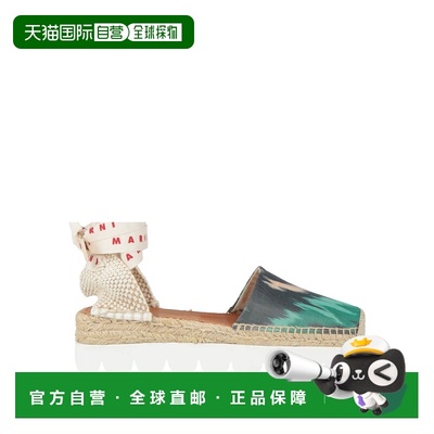 1h可退 潮奢 Marni 玛尼 女士 帆布面凉鞋 grey灰色 舒适时尚