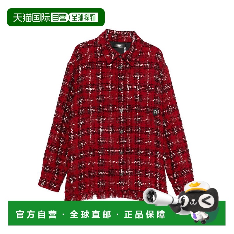 1h可退 AMIRI 男士衬衫 AMOUJA1020REDRO SS2026 红色 Amiri Shir