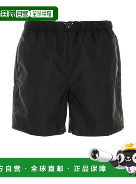 PRADA 男士泳装 UB372SWMO1WQ9F0002 SS2026 黑色 Black Re-Nylon