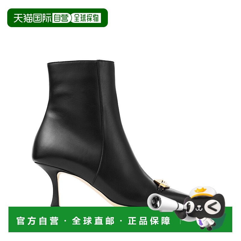 1h可退 潮奢 Jimmy Choo 周仰杰 女士 黑色靴子 RYKERAB70BXKBLAC