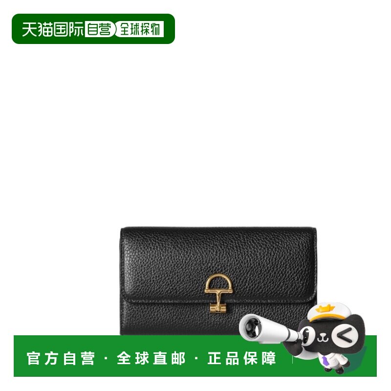 GUCCI 女士钱包 828147AAEAO1000 CO 黑色 Gucci Softbit 长款钱