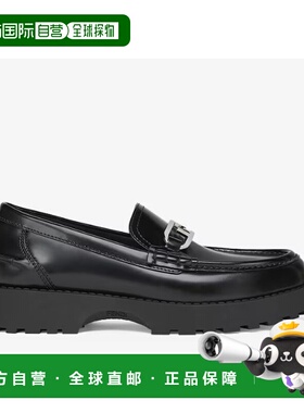 FENDI 男士休闲鞋 7D157969FF0QA1 AW2024 黑色男鞋一脚蹬