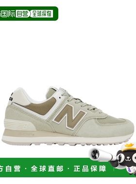 NEW BALANCE 女士运动鞋 WL574DP2 AW2024 白色 圆头运动鞋