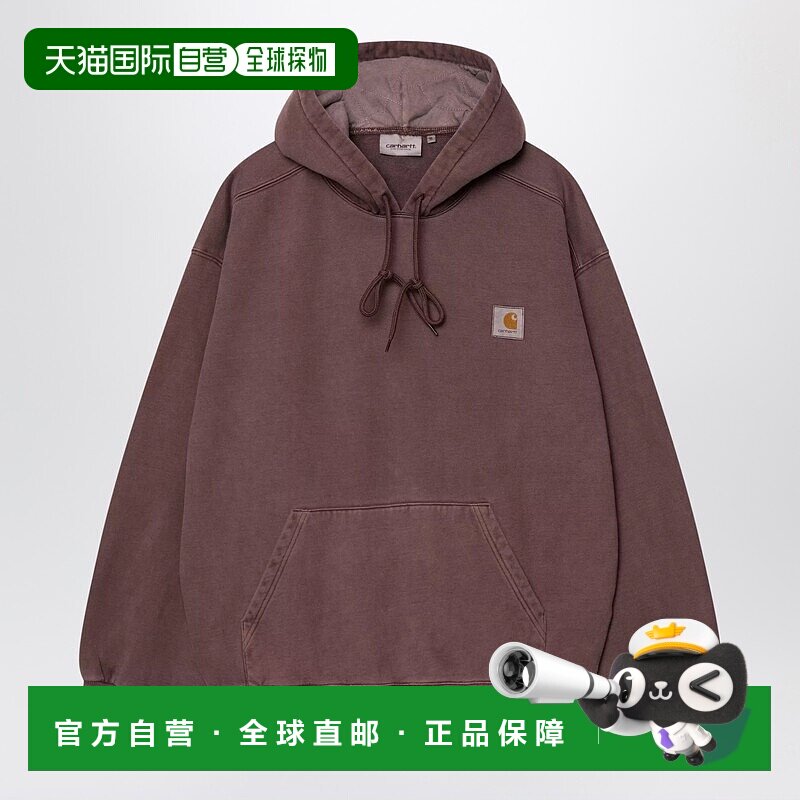 潮奢 CARHARTT WIP 男士 Vista Palisander/Garment 染色感连帽运