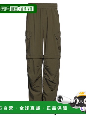 1h可退 潮奢 Msgm 男士 工装长裤 green绿色 舒适时尚工装裤