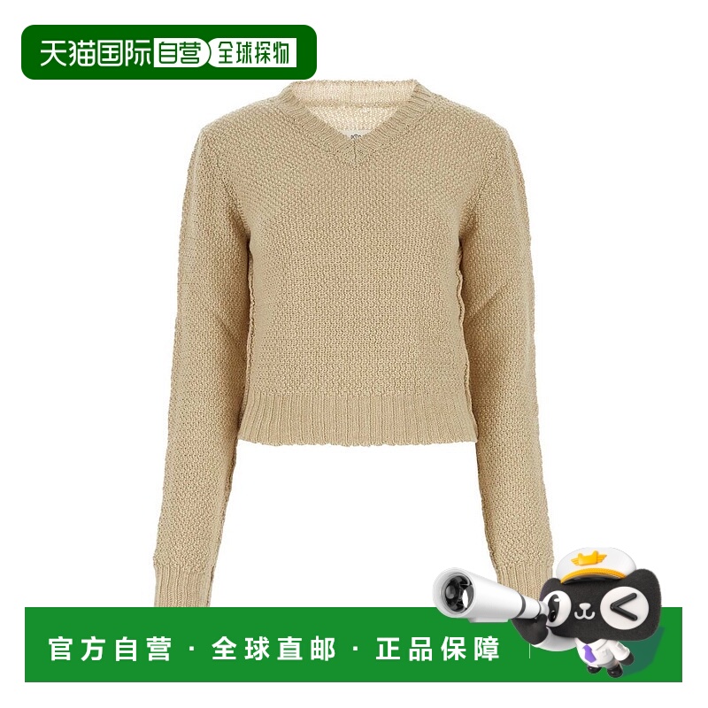 潮奢 Maison Margiela 马丁 马吉拉 女士 长袖V领针织衫 S51HN000