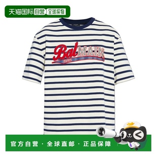 FH0EG180BD15GWZ AW2025 with 男士 str shirt T恤 BALMAIN 白色