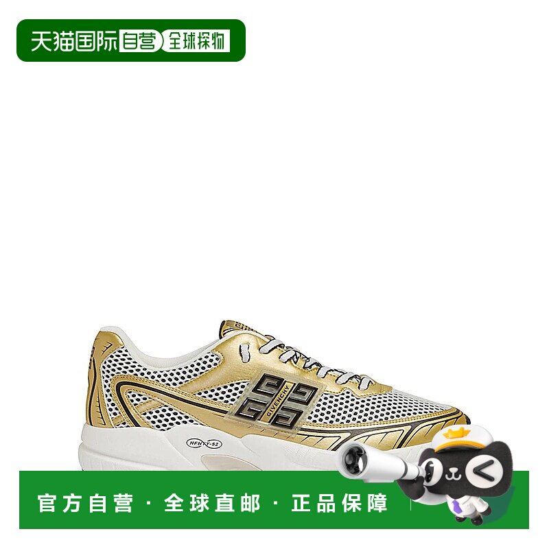 GIVENCHY 男士运动鞋 BH00AGH1RA720 AW2024 白色 徽标细节休闲运