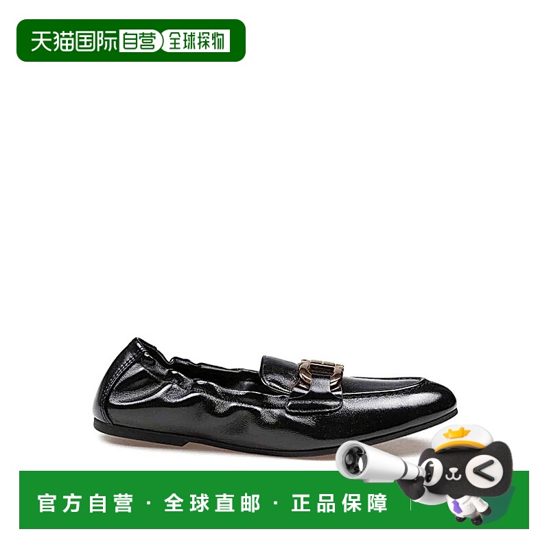1h可退 SALVATORE FERRAGAMO 女士芭蕾乐福鞋 JODIE0779660NERO