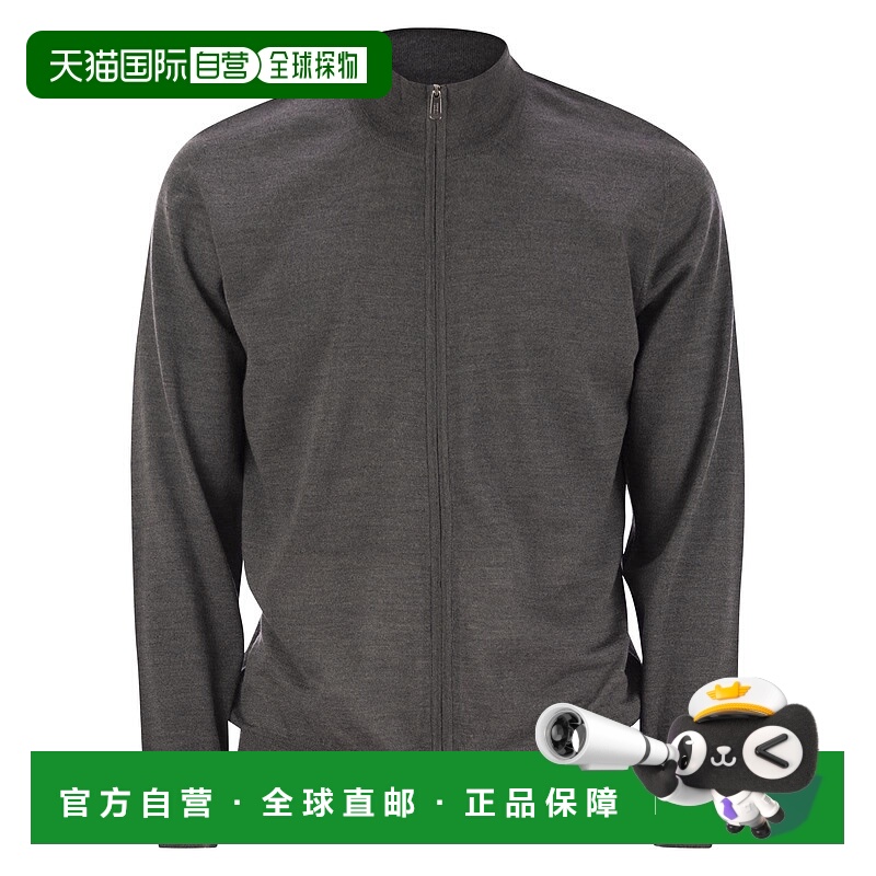 1h可退 潮奢 Fedeli 男士 高領拉鍊開襟衫 7UI07726