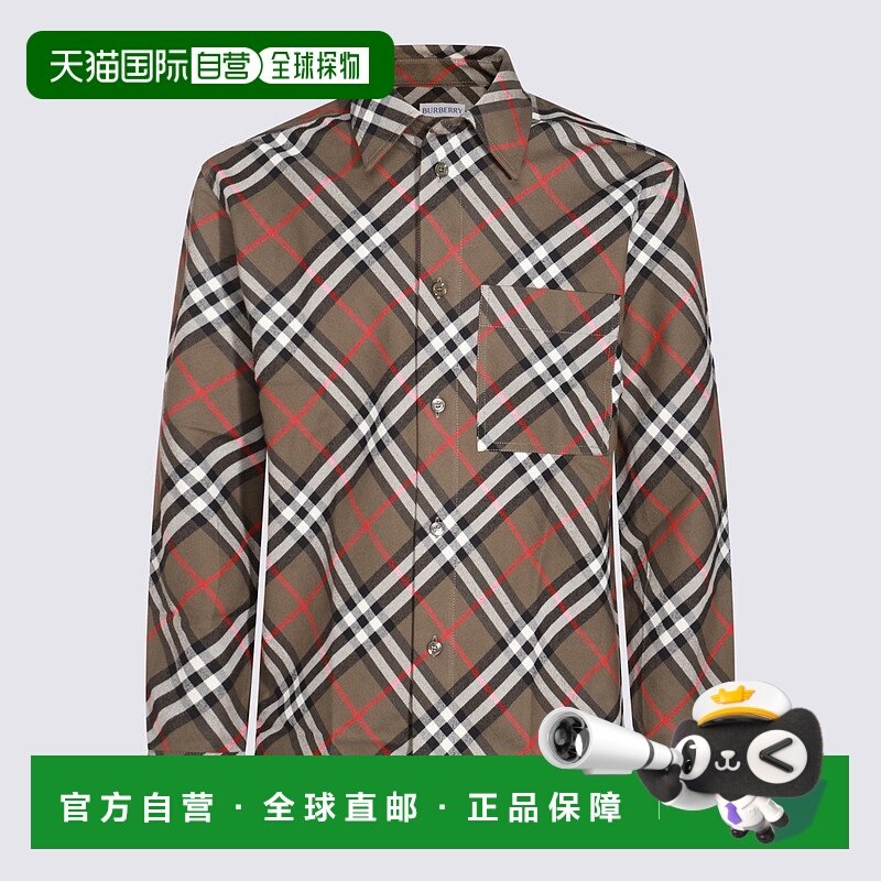 BURBERRY 男士衬衫 8095341C1205 AW2024 花色