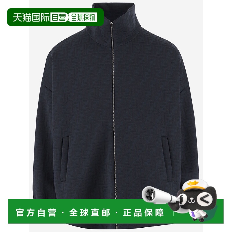 1h可退 FENDI 男士夹克 FAF743AU8OF1H3O SS2025 灰色