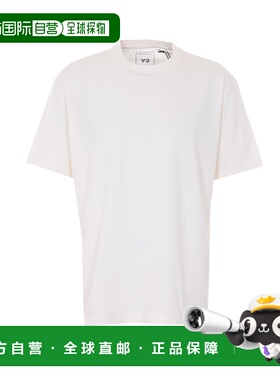 Y-3 男士T恤 KQ9782WHITE SS2026 白色 REGULAR SHORT SLEEVES TE
