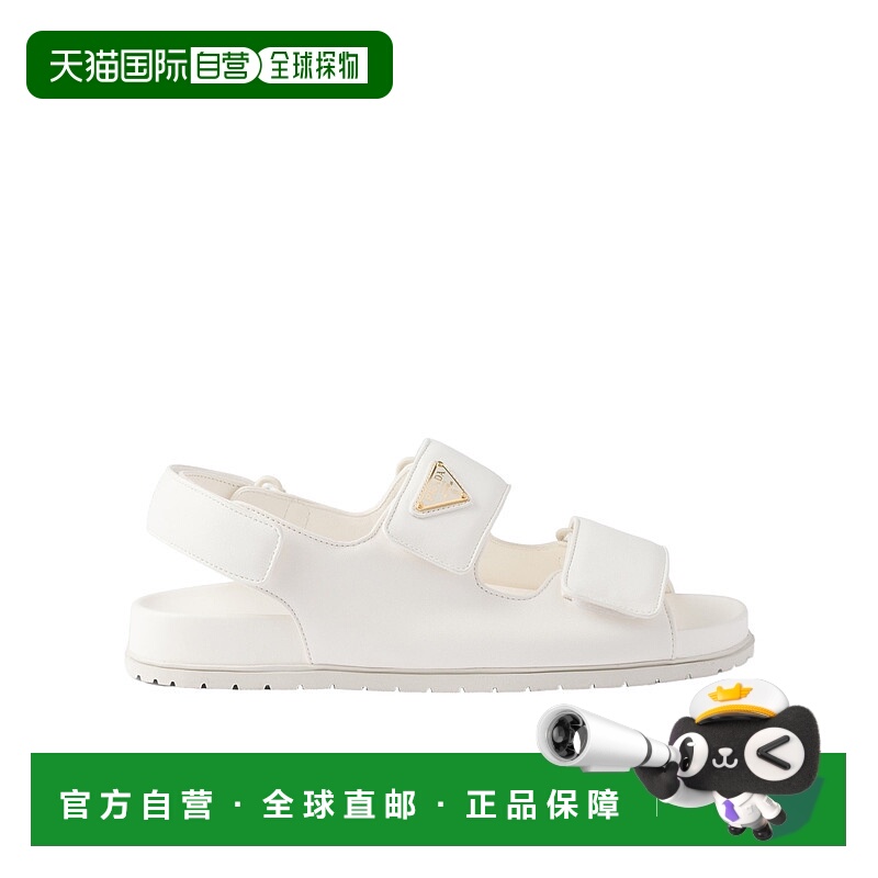 1h可退 PRADA 女士凉鞋 1X894N038F010F0304 CO 花色 圆头凉鞋