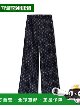 TORY BURCH 女士休闲裤 1763830476 AW2025 深蓝色 Patterned wid