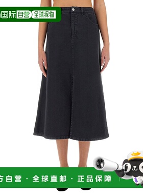 A.P.C. 女士半身裙 COGZVF06423IAK SS2025 蓝色a字裙