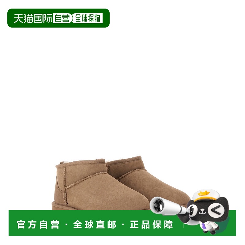 1h可退 UGG 女士高跟鞋 1116109CRBO AW2025 棕色 Boot Classic U