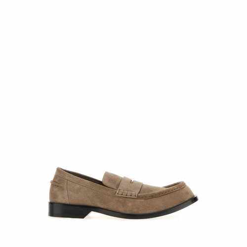 LOEWE 男士商务休闲鞋 M816290X67HAZELNUT AW2026 米白色