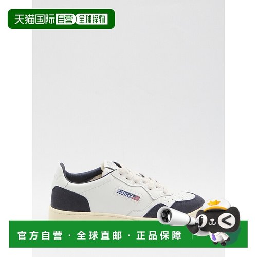 AUTRY 男士休闲鞋 AULMFT07 SS2026 白色 MEDALIST LOW - Leather