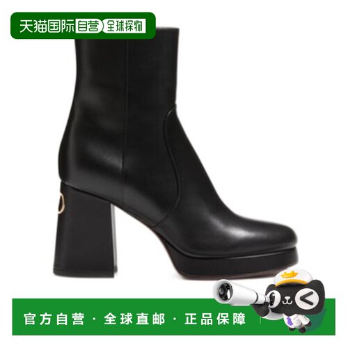 VALENTINO 女士靴子 WS0NF1DSH0NO CO 黑色 圆头短筒靴