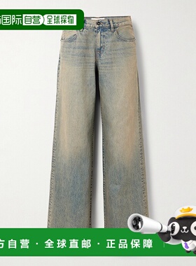 1h可退 潮奢 slvrlake 女士 Mica 低腰阔腿牛仔裤 MICJ707SINDR