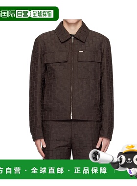 SALVATORE FERRAGAMO 男士夹克 777816EXPRESSO AW2024