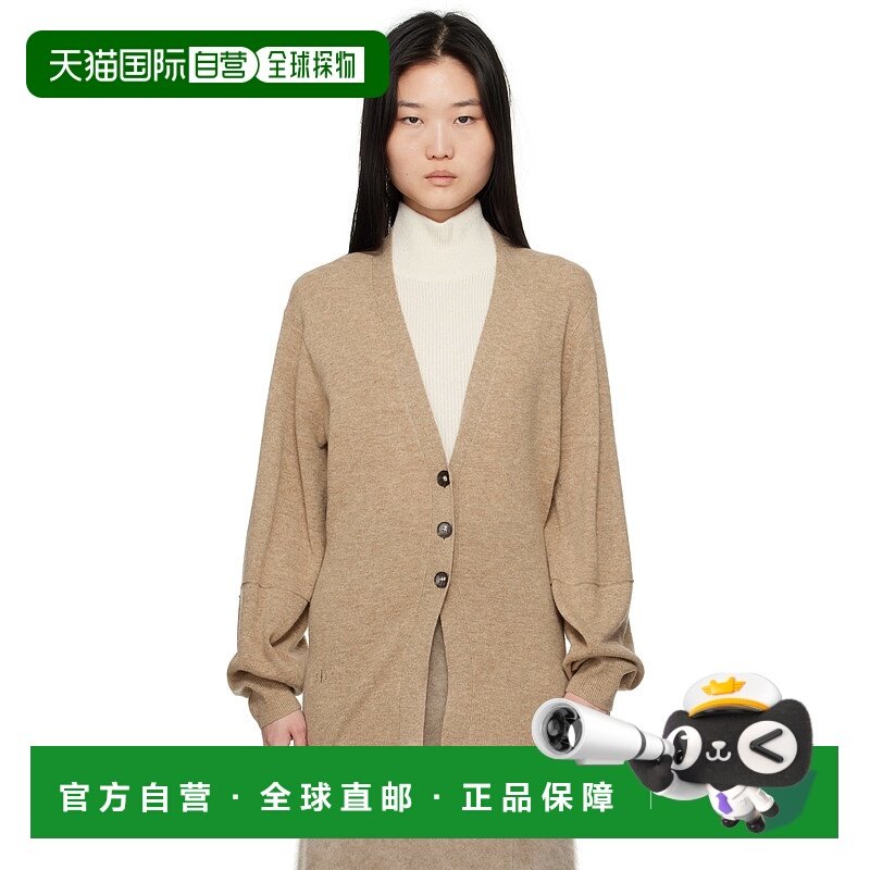 1h可退 潮奢 THE GARMENT 女士 驼色 Como Sleeve 开衫 19470羊绒
