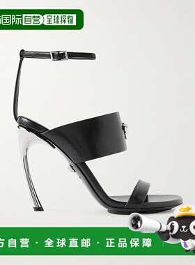 1h可退 潮奢 versace 范思哲 女士 美杜莎頭像高跟涼鞋 10220001A