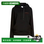 潮奢 舒适时尚 Burberry 女士 1h可退 black黑色 巴宝莉 连帽卫衣