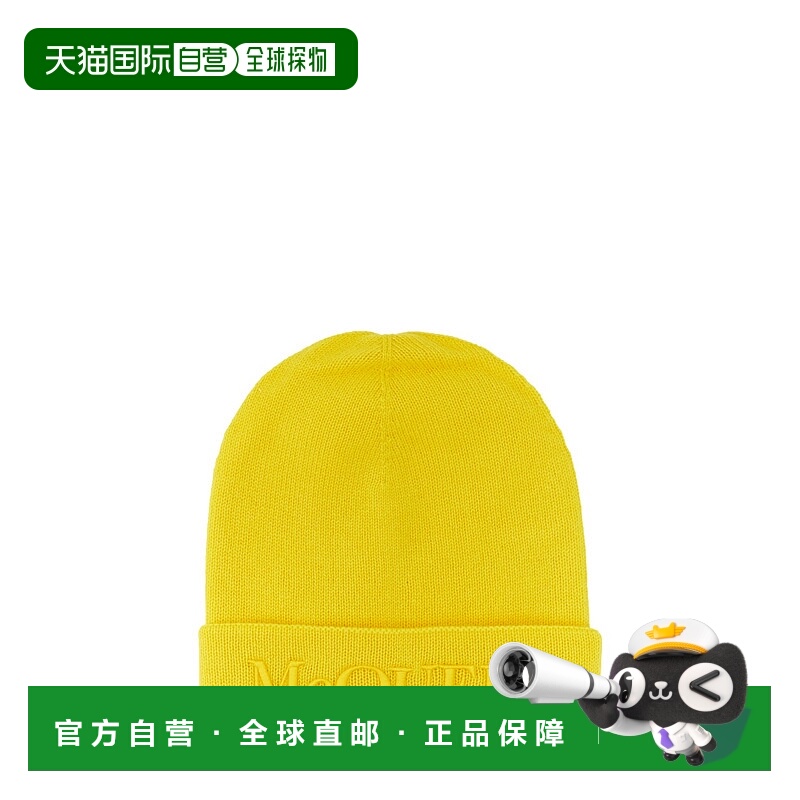 1h可退 ALEXANDER MCQUEEN 男士帽子 6631954201Q7100 AW2023