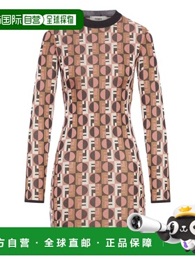 1h可退 FENDI 女士连衣裙 FZDD92AYLVF1T6N AW2025 花色