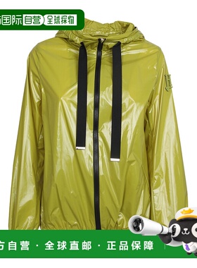 HERNO 女士夹克 GI000160D122207060 SS2022 绿色 徽标连帽休闲夹