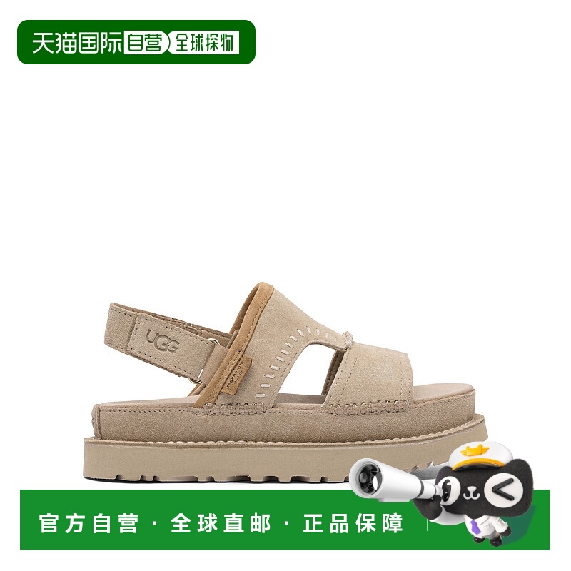 1h可退 UGG 女士凉鞋 1167369SAN SS2025 浅棕色 Goldenstar Rege