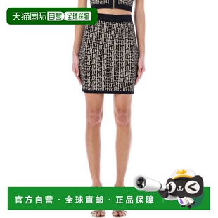 BALMAIN AF1LB005KB02GFE 女士半身裙