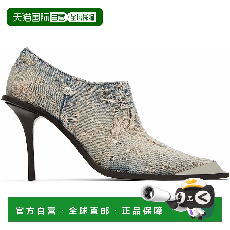 1h可退 潮奢 Diesel 迪赛 女士 蓝色 D-Tona Sc 踝靴 Y03531P8011