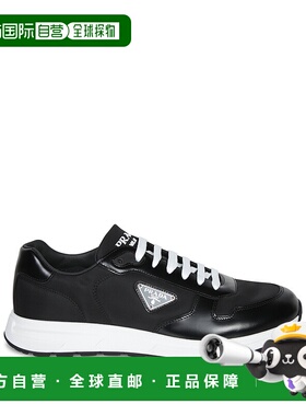 PRADA 男士运动鞋 2EE4433LF5F0632 AW2025 黑色 Low-top leather