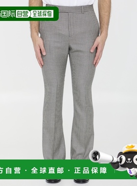 CELINE 男士休闲裤 2P032661T01KC SS2024 灰色 喇叭休闲裤直筒裤