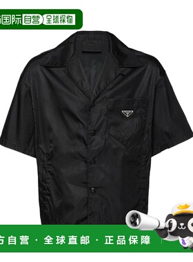 PRADA 男士衬衫 SC449SOOO1WQ8F0002 SS2026 黑色 Prada Shirts
