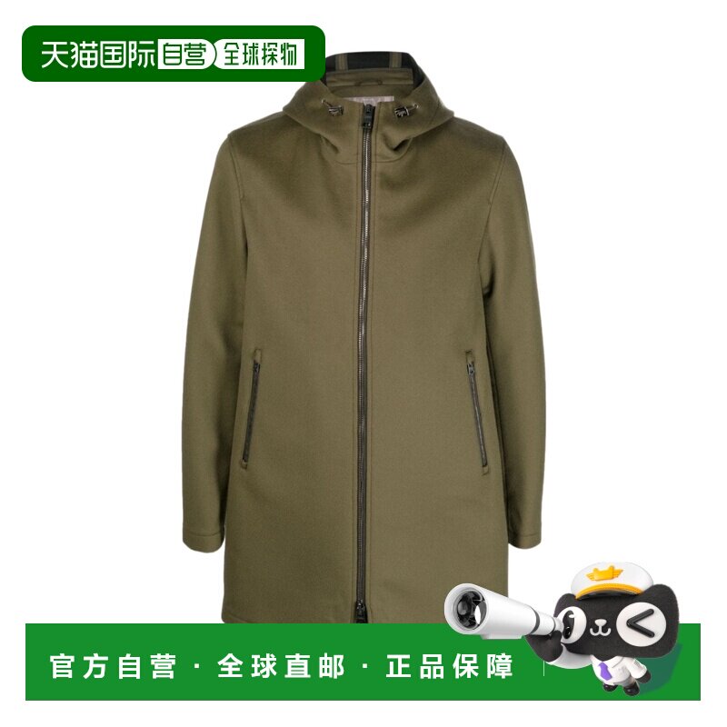 1h可退 HERNO 男士夹克 PA00027UR333797730 AW2022 绿色 长袖休