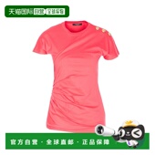 女士T恤 EF002BD39OFW BALMAIN SS2026 紫红色 Buttons Draped