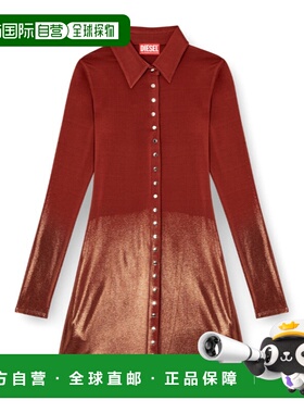 DIESEL 女士连衣裙 A192780JLBU7FH AW2025 红色