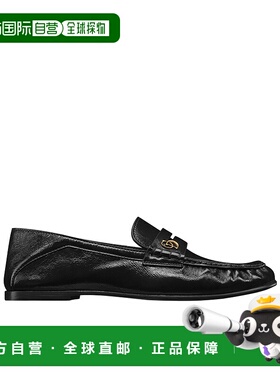 DIOR 女士芭蕾乐福鞋 KDF084GPCS900 AW2025 黑色一脚蹬单鞋