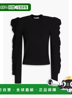 1h可退 潮奢 MaxMara 麦斯玛拉 女士 Genero 荷葉邊圓領套頭衫 24