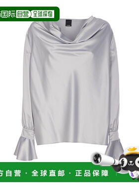 PINKO 女士衬衫 105961A2YMII2 AW2025 灰色 Filipa Blouse With