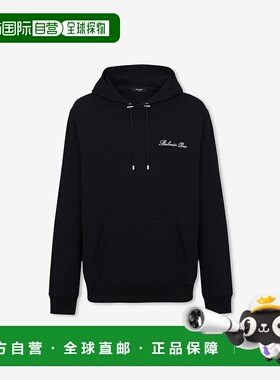 BALMAIN 男士针织毛衣 DH1JT047BC78100OCSIVMARINEBLANC卫衣