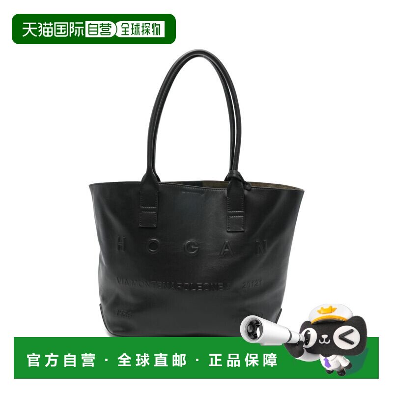 HOGAN 女士手提包 KBW01TA0200TZPB999 CO 黑色 Leather tote bag图片