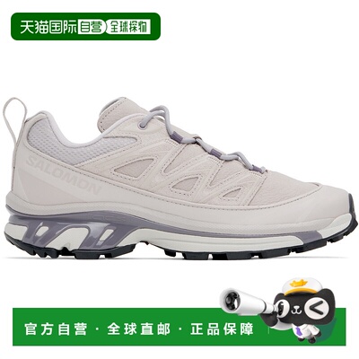 1h可退 潮奢 salomon 萨洛蒙 女士 灰褐色 XT-6 EXPANSE LEATHER