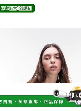 1h可退 潮奢 Topshop 女士 co ord 细条纹短袖衬衫(灰色)