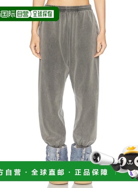 1h可退 潮奢 Acne Studios 艾克妮 女士 灰白色复古运动裤 CK0088